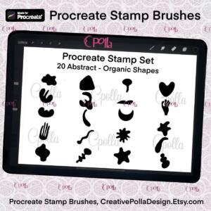 Procreate-Stamp-Brushes-Abstract-Organic-Shapes-Stamp-brushes-Procreate-brushes-Procreate-stamps-Boho-Procreate-stamps-Tattoo